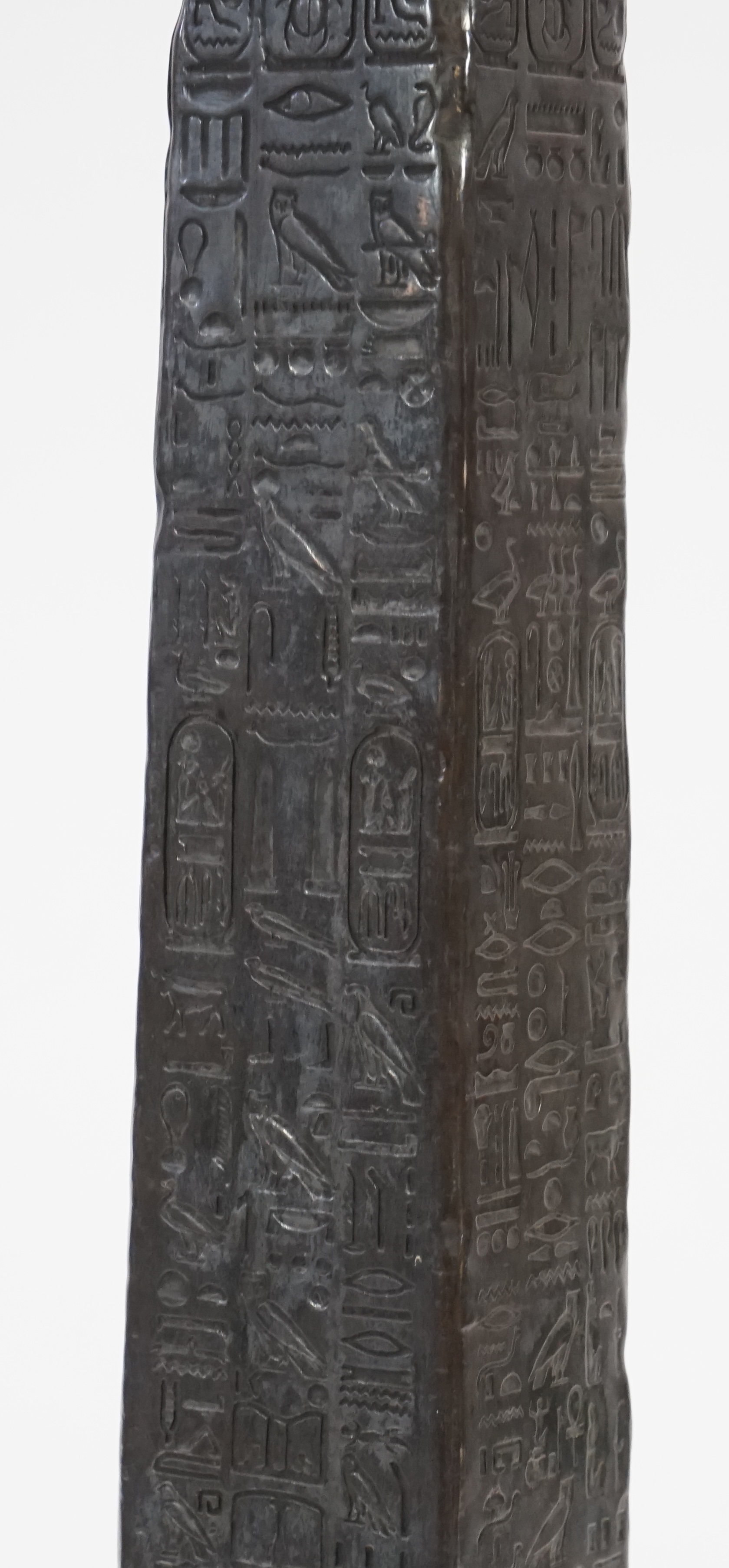 A 19th century Grand Tour style bronzed model of Cleopatra's Needle
